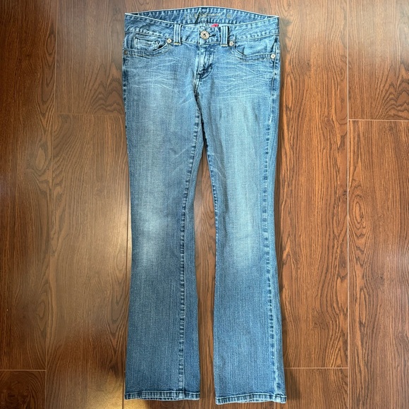 Guess Daredevil Studded Bootcut Jeans Size 30 - Picture 11 of 13